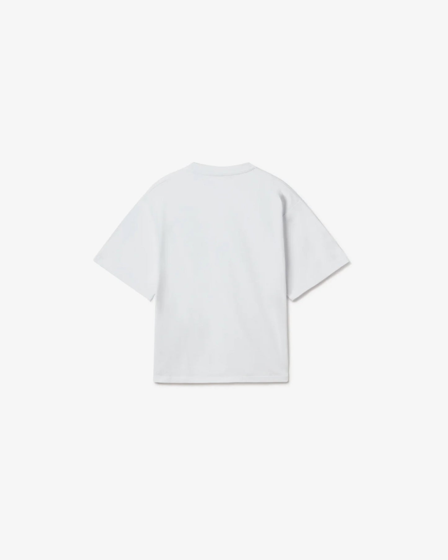 Gusioh texte logo white tee