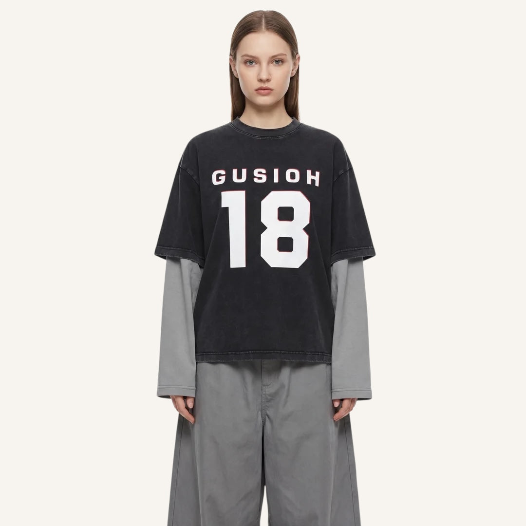 Since 2018 black long sleeve sweater