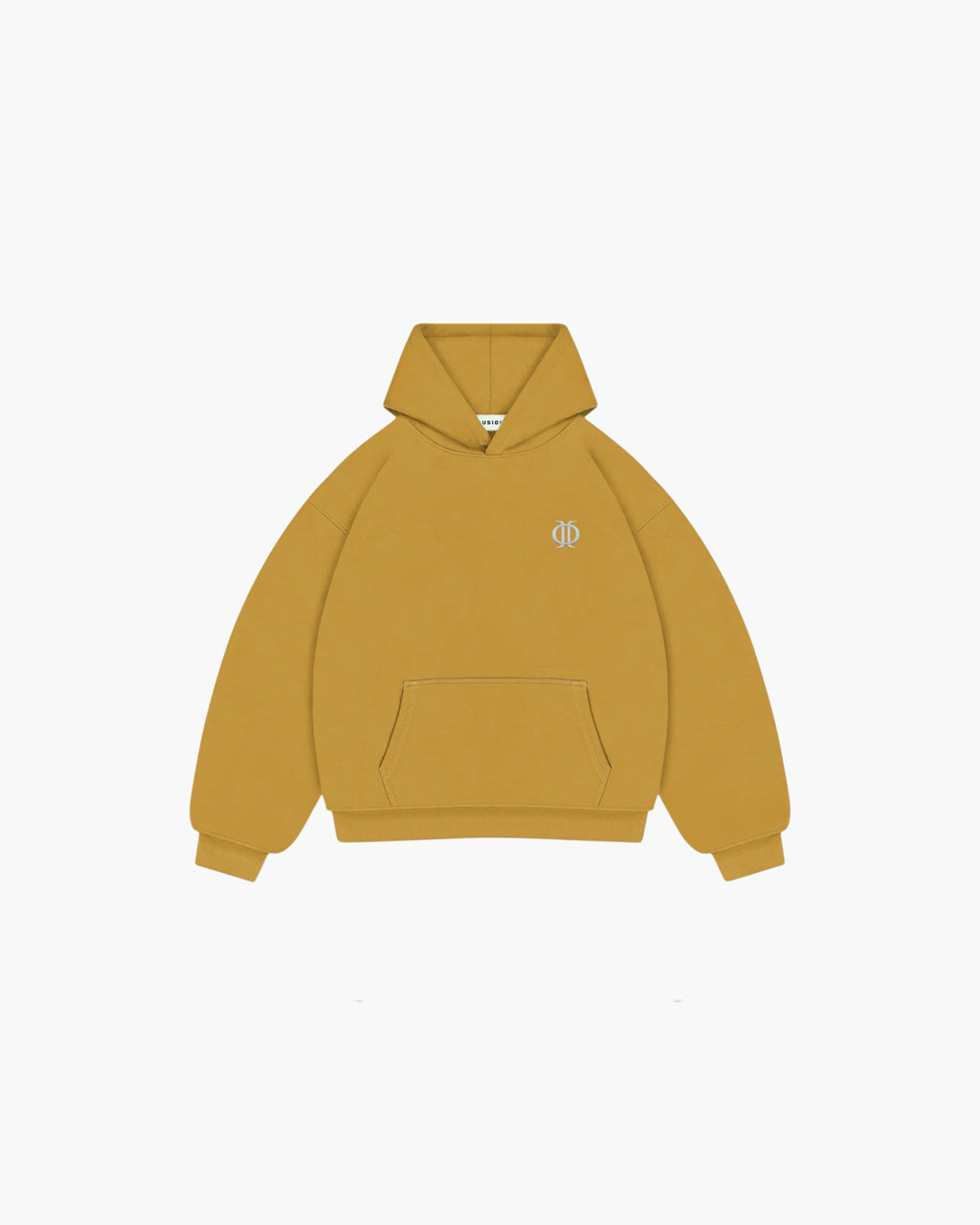 Gusioh icon logo signature yellow hoodie