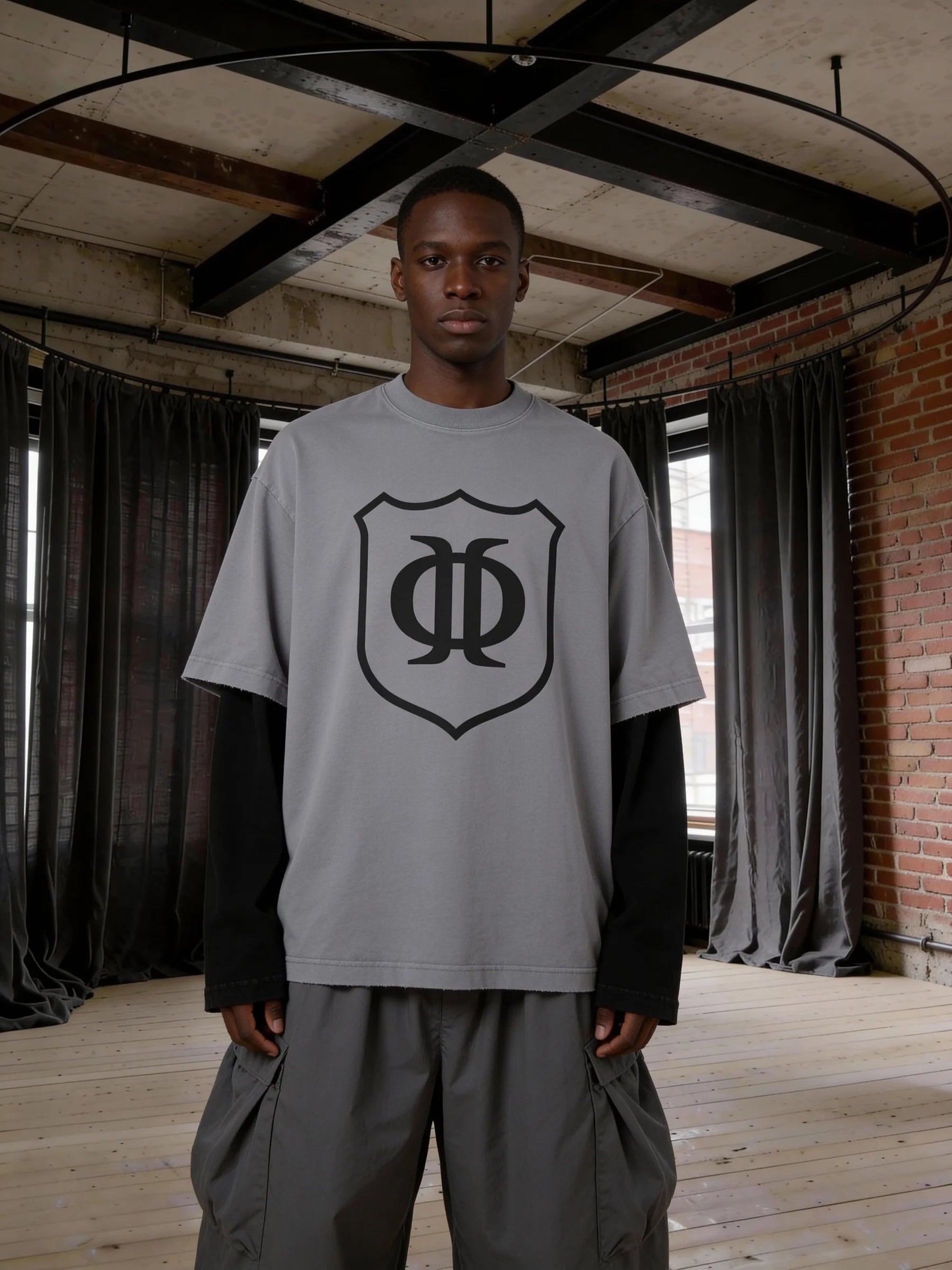 Unisex big icon logo sweater