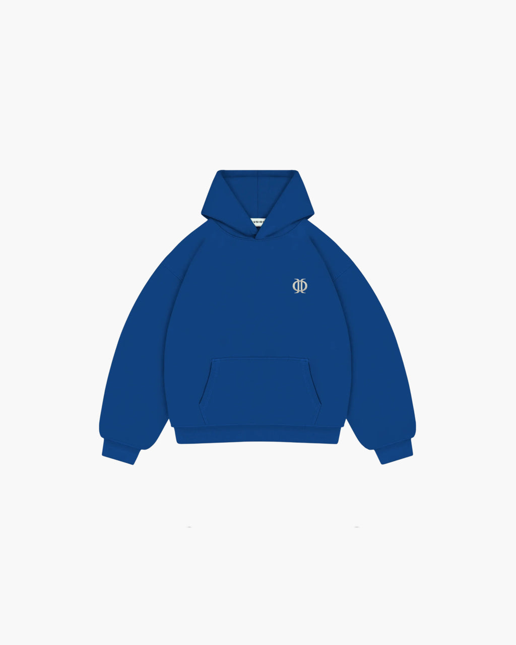 Gusioh icon logo signature blue hoodie