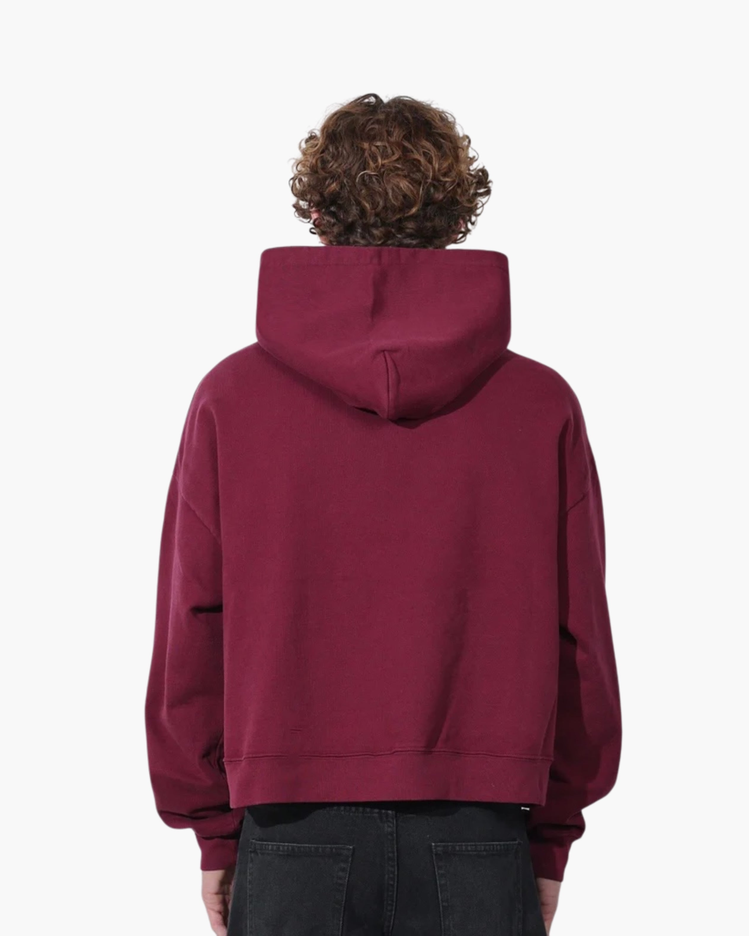 Text logo hoodie
